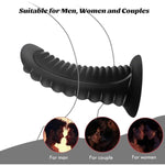 Anal Dildos Anal Plug Training,Soft Silicone Anal Butt Plug Thread Unique Anal Plug Prostate Massage Sex Toy,Anal Plugs Kit Anal Dildo Adult Sex Toys For Women And Men Hands-Free Play(S)