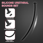 3Pcs Silicone Hollow Urethral Sounds - Male Masturbator Urethral Plug Dilator Adult Sex Toys For Penis Urethral Stimulation Sex Toys Catheters & Sounds Penis Plugs For Urethral Training