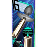 Anal Plug Vibrator - Silicone Cone Butt Plug Dilator With Curved Base & Slender Waist - 16 Vibration Modes - Usb Charging - 5.82 X 1.77 Inch Prostate Massager Sex Toy For Women Men Masturbation (L)