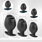 Hollow Anal Plug With Plug Kit Outgoing Wearing Butt Plug Tunnel Dilator Retractable Training Enema For Adults Or Couples (S)