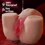 Sex Doll 5 Sucking & 8 Vibrating Male Sex Toys, 8.8Lb Automatic Male Masturbator Adult Sex Toy For Men Pocket Pussy Electric Mens Penis Pump Sex Dolls Stroker 3D Lifelike Vagina Sex Machine