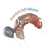 14.6 Inch Huge Monster Dragon Dildo, 3.6'' Diameter Xxxl Thick Fantasy Horse Dildo With Strong Suction Cup, Silicone Realistic Giant Dildos For G-Spot Anal Play, Adult Sex Toys For Women Men