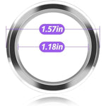 1.18In Stainless Steel Cock Ring Glow In The Dark Stimulates Testicles Delayed Ejaculation Penis Ring Increases Orgasm Longer Harder Stronger Erection Glans Rings Adult Sex Toys For Men