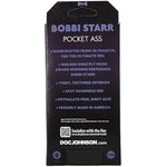 Doc Johnson Signature Strokers - Bobbi Starr - ULTRASKYN Pocket Pal - Open-Ended Stroker - Ass, Vanilla