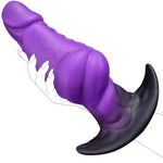 6.7" Large Butt Plug Anal Plug, Huge Silicone Buttplug For Long-Term Wear, Fantasy Tentacle Monster Dildo With Knot, Massive Realistic Anal Stretcher Prostate Massager, Sex Toys For Men Women