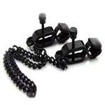 Stainless Steel Adjustable Body Chain Clamps with Faux Body Jewelry for Women