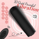 Large Thong Wearable Panty Vibrator For Women Sex Toy, Dual Clit Stimulation Vibrating Panties With Remote Control & 10 Vibration Modes, Mini Discreet Butterfly Vibrator For Women And Couple (Large)