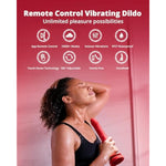 Mission 2 Dildo Machine, Adjustable 180° Suction Cup Dildo, App Remote Control Sex Machine For Women Powerful Vibration & Touch-Sense, Automatic Sex Toy For Couple