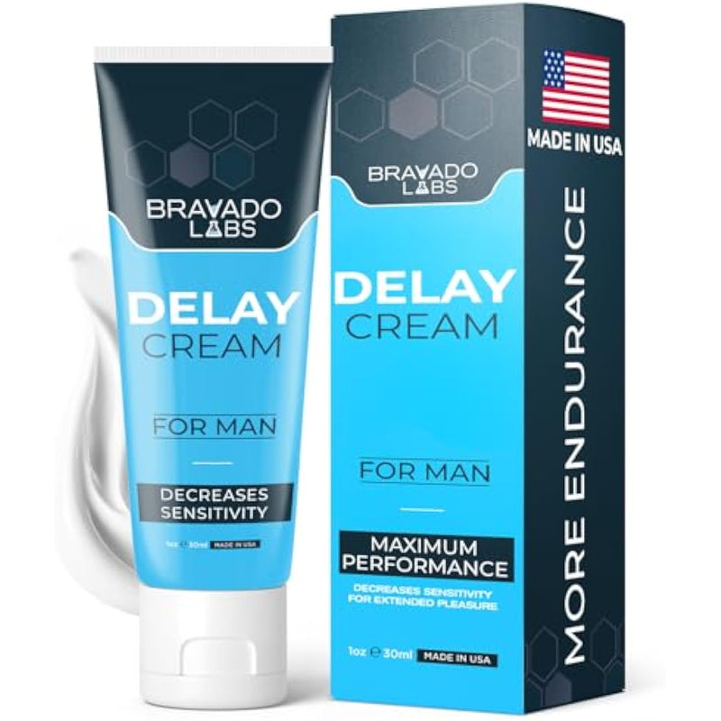 Premium Delay Balm - Advanced Male Desensitizer - Stay Hard And Last Longer In Bed For Men - Climax Control Prolong Duration Formula - 1 Oz (30 Ml)