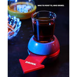 Spin The Shot – Fun Party Drinking Game, Shot Spinner,Includes 2 Ounce Shot Glass