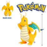 12" Dragonite Plush - Officially Licensed - Generation 1 Dratini & Dragonair Evolution - Authentic Soft Stuffed Animal Toy Figure - Christmas Stocking Stuffer Gift For Kids, Boys, Girls - 2+