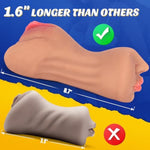 Pocket Pussies Male Sex Toy - 8.7" 3 In 1 Fake Pussy Realistic Pocket Pussy Blowjob Sex Doll, Male Masturbator Stroker, Sex Dolls Masturbator Vagina Toy With Deep Vagina Anus & Lifelike Mouth