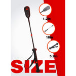 Spanking Crop For Sex Play Bdsm Adult Small Leather Paddle Spank Fetish Toys 18''