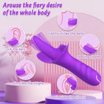 Sex Toys Tongue Clitoris Licking Vibrator for G-Spot Clitoral Nipple Anal