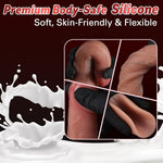 Realistic Dildo Anal Plug Training Set 3 Size Silicone Butt Plug Anal Dildo