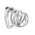 Stainless Steel Male Chastity Device Ergonomic Design Male Adult Game Sex Toy K145 (45Mm/ M Size)