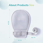 Medical Hand Restraint Gloves, Bed Restraints For Elderly Dementia Patients, Medical Bondage Mittens, Anti Scratch Sensory Gloves For Adults, Hand Protective (2Pcs)