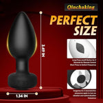 Anal Plug Adult Sex Toy,Adult Sex Toys And Games For Men Women,Wireless Remote Control 10 Frequency Vibration,Small Butt Plug For Female Male Prostate Massage Vibrating Anal Sex Toys For Men,Black