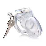 Clear Captor Chastity Cage - Medium