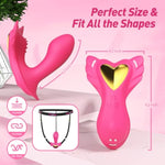 2025 New Elastic Wearable App Remote Control Vibrator With 9 Vibrations Adult Sex Toys & Games, Female Sex Toy Vibrater Adult Toy, Butterfly Vibrators Sexual Pleasure Tools For Women Couples Sex Toys