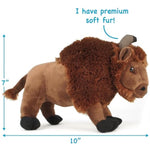 Billy The Bison - 10 Inch Buffalo Stuffed Animal Plush