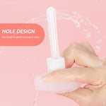 10Pcs Disposable Enema Douche Applicator Bottle Vaginal Douche Anal Applicator For Women Men 200Ml (Transparent)