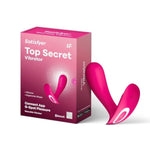 Top Secret Connect App Vibrator Sex Toy | Adult Toys For Women | Wearable Vibrator + App | Vibrating Sexual Pleasure Device | Stimulation Vibrators | Female Wellness Tools | Woman Sextoy