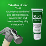 2 Full Sized Lotions. Vitamin Enriched Man1 Moisturizes Penile Skin. Senfla Enhances Below-The-Belt Sensation