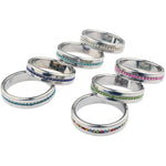 Luxury Gemstone Lace Penis Ring Metal Cock Ring For Male Masturbation Exercise Adult Sex Toy