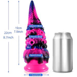 Tentacle Realistic Monster Dildo + Electric Shock Wand Vibrator