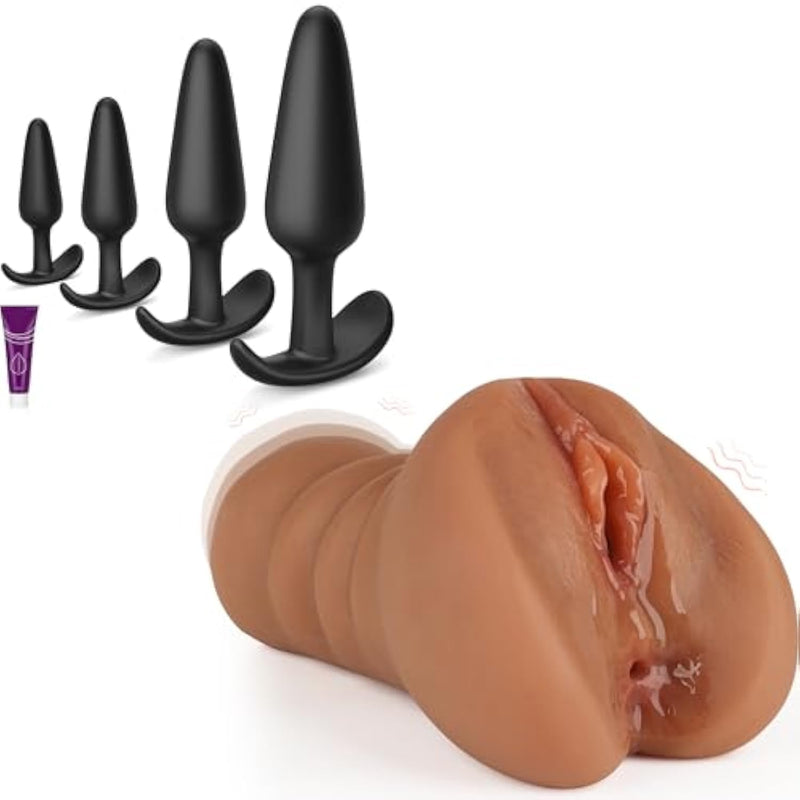 Anal Plug Sex Toys & Realistic Masturbator Sex Toys