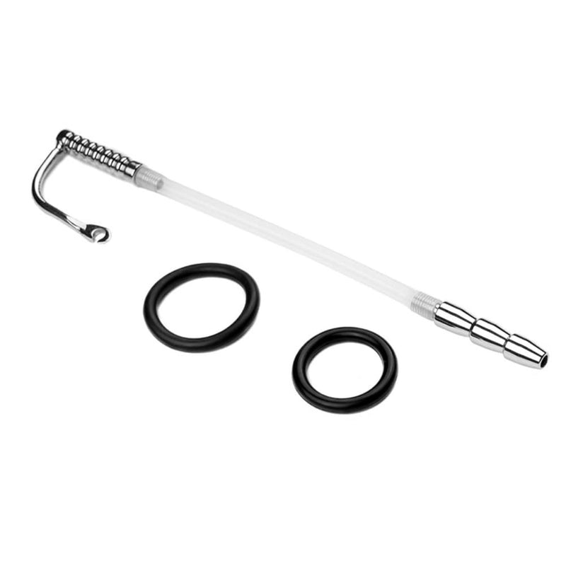 For Adult Men Urethral Plug Exercise Expanding Stainless Steel Urethral Sounds Metal Hollow Penis Plug Dilator Masturbation Rod Stimulation