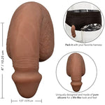 Packer Gear 4"/10.25 Cm Silicone Packing Penis - Brown