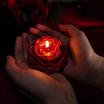 Four Seasons Scented Candle Set Of 5, Romantic Ambiance Wax Play Dating Couple Wax Play Bedroom Sleeping Aid Long Lasting Aroma Night 2Pcs Rose + 3Pcs Long Lasting Candles (2 Roses + 3 Stripes)