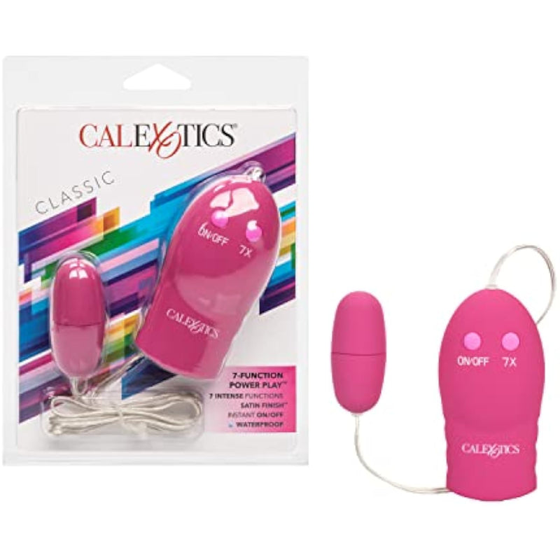 Novelties 7 Function Power Play Bullet, Pink
