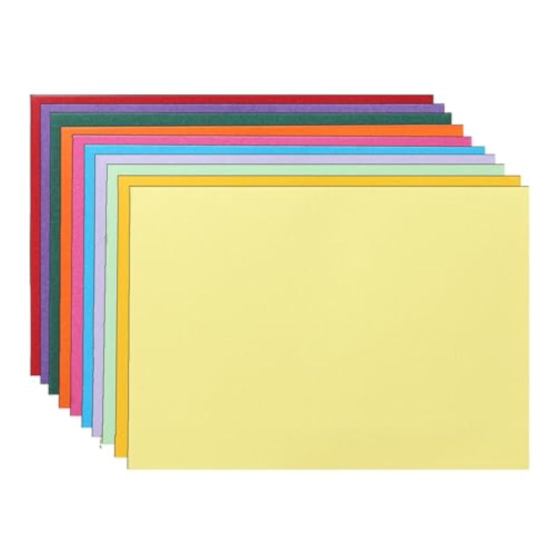 150 Sheets 10 Assorted Colors Cardstock 5 x 7 Craft Paper 110lb