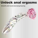 Glass Dildo for Women Glass Anal Dildo Sex Toy Large Glass Dildo