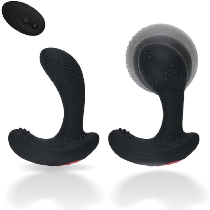 Automatic Vibrating Inflatable Anal/Butt Plug Prostate Massager With10 Vibrating Modes For Men, Anal Dilator Training Sex Toys Vibrator Sex Toys For Women Anal Sex Toys For Lgbt Pleasure
