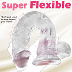 12.6 Inch Super Huge Dildo, 2'' Diameter Realistic Thick Dildo With Curved Shaft For Vaginal G-Spot Stimulation And Anal Play, Adult Sex Toys For Women Men Couples