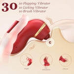 Adult Sex Toys Vibrator 3 In 1 Mini Vibrator Women Finger Vibrators,3 Interchangeable Heads, 10 Vibrations Modes Adult Toys Silicone Clitoral Dildo Stimulator Couples Adult Sex Toys & Games For Women