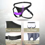 Strap On Dildo Womens Sex Toys - Double Ended Dildo Strap-On Harness Big Anal Dildos Hands Free Masturbators, Silicone Fantasy Long Dildos Female Sex Toys Adult Toys For Women & Couples