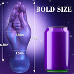 Realistic Fist Dildo Large Butt Plug, 7.56" Thick Hand Dildo Huge Buttplug