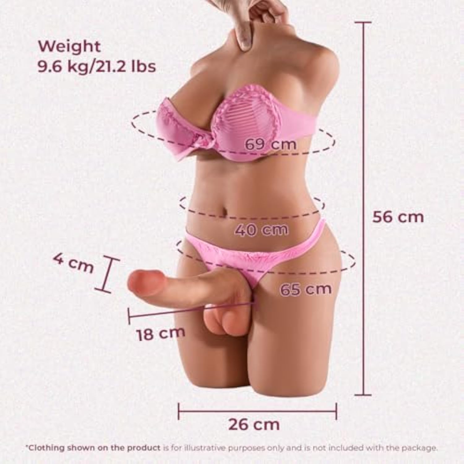 Shemale Sex Toy 21.2 Lbs Torso Sex Doll With 7.1 Inch Realistic Dildo BlessMyBucket Shemale Sex Toy 21.2 Lbs Torso Sex Doll With 7.1 Inch Realistic Dildo BlessMyBucket