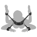 Adjustable Support System With Detachable Cuffs - Premium Leg Support For Fitness, Yoga & Therapy - Heavy-Duty Design For Active & Recovery