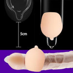 Reusable Penis Enlarger Beads Cock Extender Condom Balls Penis Sleeve Accessory Male Sex Toys For Female G-Spot Stimulation Enhance Sex Experience, Penis Extension Adult Sex Toys For Men Couples