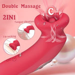 G Spot Vibrator Adult Sex Toys?Sucking Vibrator?10 Tongue Vibrating Modes And 10 Sucking Modes,Clitoral Nipple Stimulator,Tongue Sex Toy Vibrator, For Woman Couples Adult Sex Games