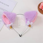 12 Pcs Bdsm Kit, Bondage Restraints Set Anal Butt Plug Tail Cat Ear Nipple Clamps Blindfold Handcuffs Collar Paddle Sex Toys For Couple Purple