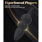 Butt Plug, Pack Of 3 Silicone Anal Beads Plugs Kit Trainer Set From Beginners To Advanced Player For Comfortable Long-Term Wear, Sex Toys For Couples