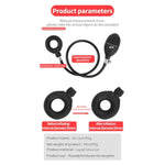 Inflatable Cock Ring, Adjustable Silicone Penis Ring, Sex Toy For Men, Male Masturbation Stimulation Training Ring