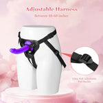 Strap On Dildo Sex Toys: Soft Strap On Harness With 7 Inch Curved Liquid Silicone Dildo Adult Toys For Pegging Play, Wearable Strapon Realistic Anal Dildos For Men Lesbian Couple Sex Toys